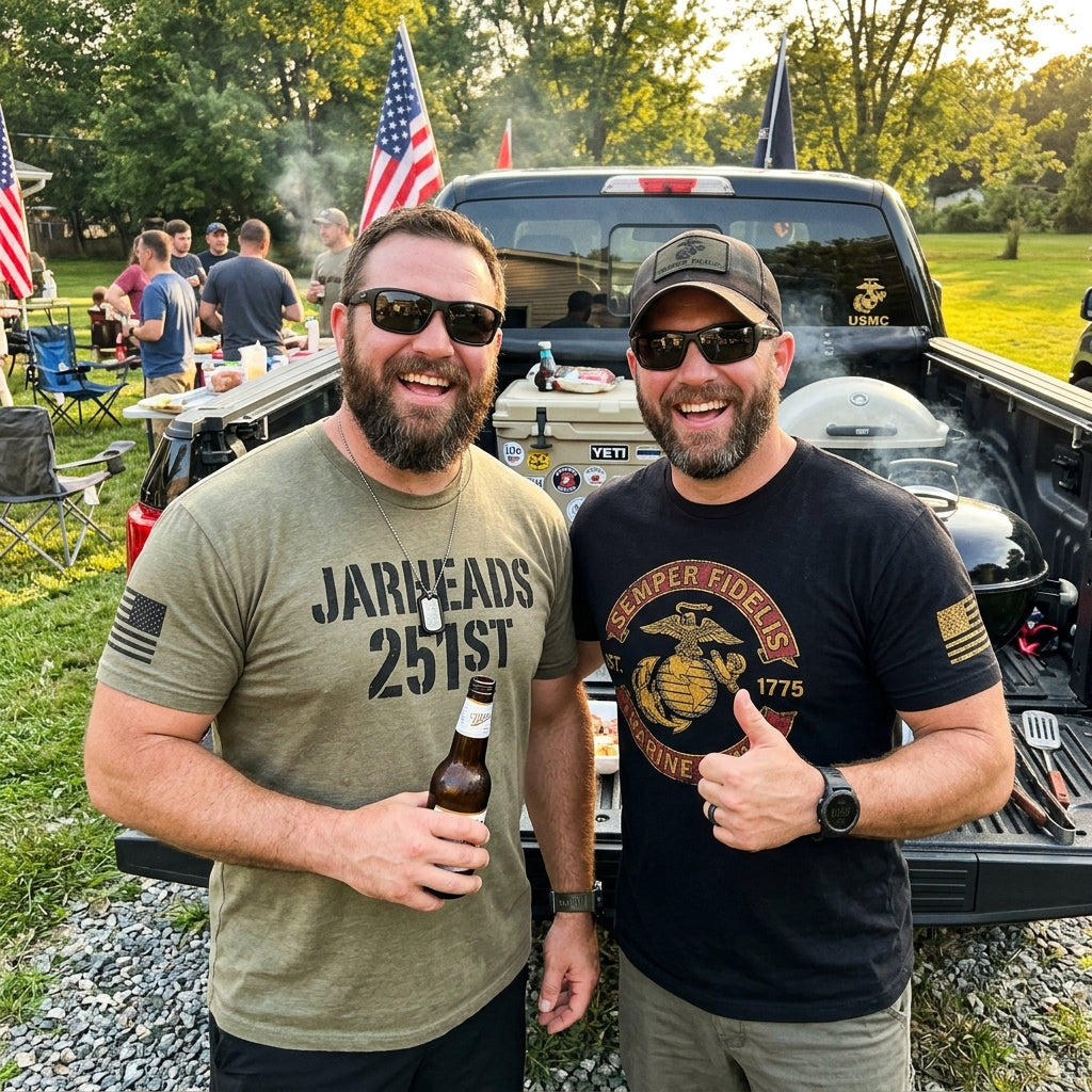 SSgt. Travis & Boone review photo